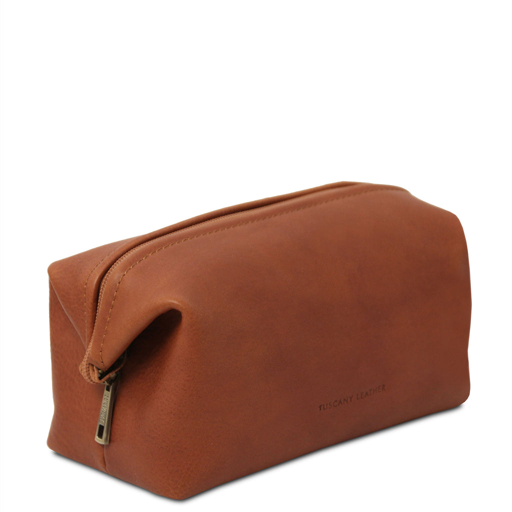 SMARTY Leather Toiletry bag Small Size